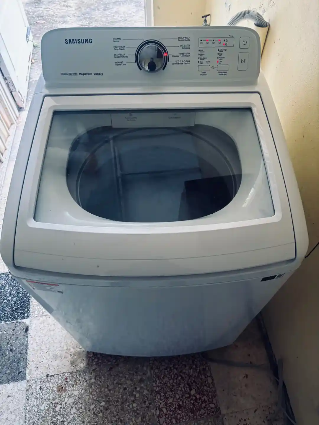 Samsung Digital Inverter top-loader service