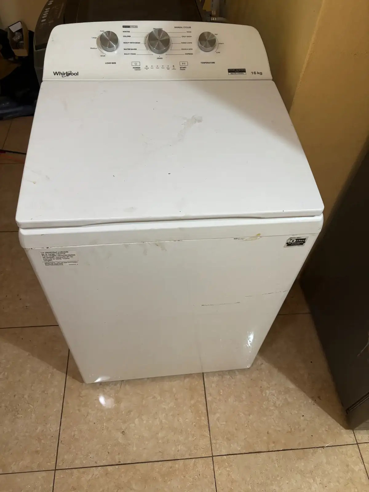 Whirlpool 16kg Xpert System repair